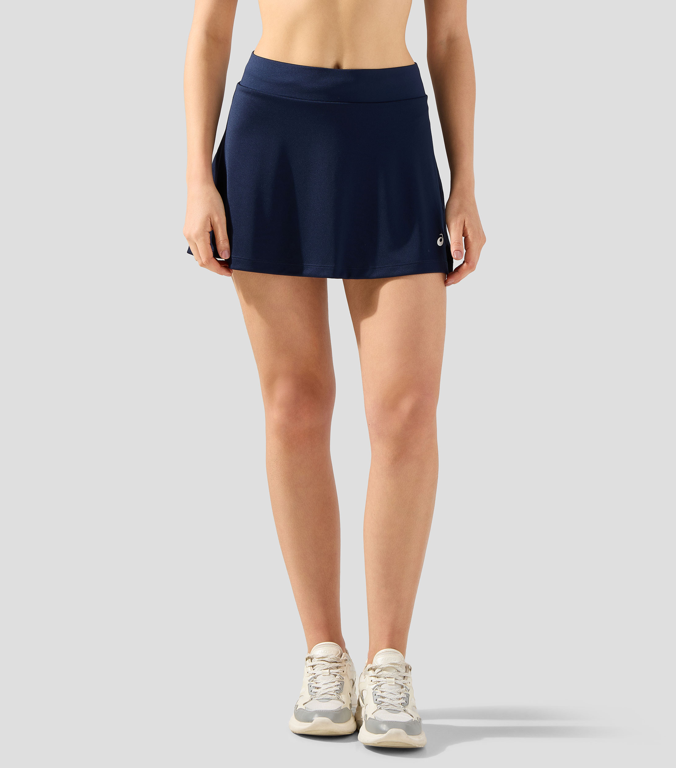 Skort para tennis liso Mujer